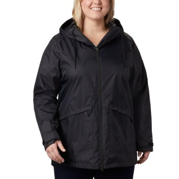 Columbia Jas Dames, Arcadia Casual Plus Size Zwart, 24ACJMGIR